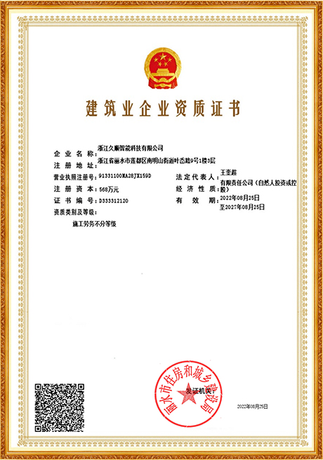 Certificate Of Honor